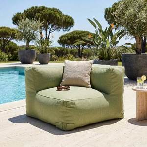 <span class=keywords><strong>Matelas</strong></span> flottant pour piscine de <span class=keywords><strong>jardin</strong></span> extérieur en fil de polypropylène teint en masse (Olefine) et pouf de relaxation d'extérieur - Product Image 4