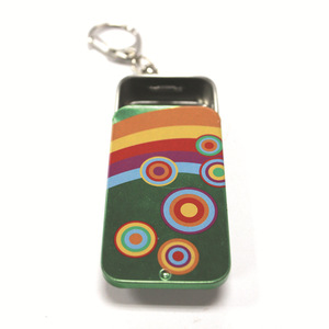 Bálsamo labial con tapa deslizante <span class=keywords><strong>Rectangular</strong></span> pequeño personalizado, píldoras USB, lata de menta con llave China/anillo - Product Image 3