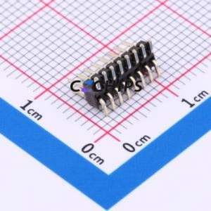 DZ127S-22-16-55 Pin Header SMD,P=1.27mm Connector 2x8P 1.27mm Pin Header Vertical Mount - Product Image 2