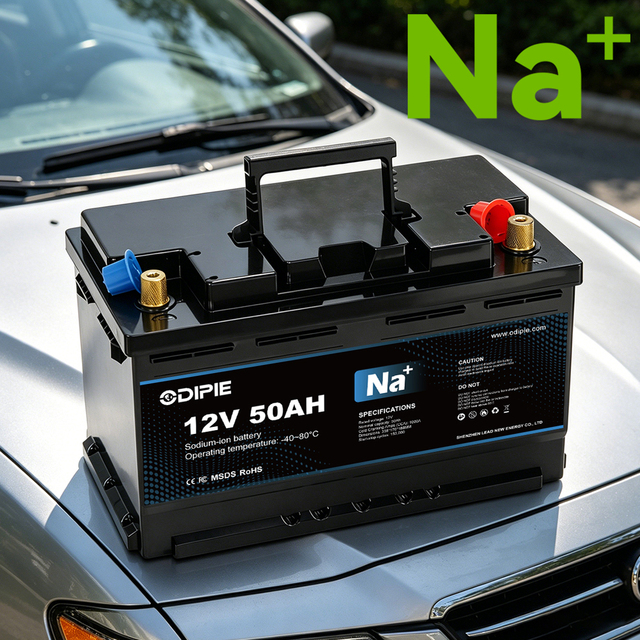 Sodium Ion Battery 12V 50Ah Sodium-ion Batteries High Discharge Sodium Ion Car Battery for Car Starter