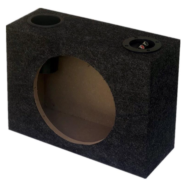 Custom Classical Style Rear Subwoofer Enclosure Box for Vehicles (MDF Material) OEM/ODM Service Matching Accessories Wire