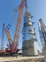 Grue sur chenilles Xlc18000m 350t de grande capacité avec une capacité de levage maximale de 1300t