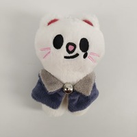 Porte-clés en peluche animaux mignons tendance de l'Académie Magique, jouets pour enfants, vente en gros, fournisseur de jouets en peluche pas chers en Chine