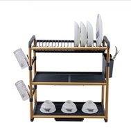 Gadget de cuisine égouttoir à vaisselle évier en aluminium égouttoir à vaisselle égouttoir à vaisselle pliable