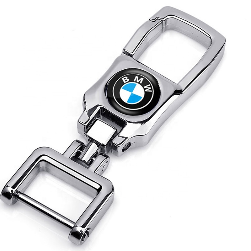 Luxury car brand key rings car accessories key chain keychains custom logo metal key holder