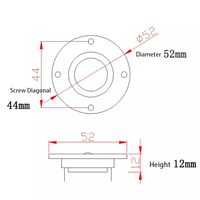 Unit Speaker Tweeter KYYSLB 10W 2 Inch DIY Film Sutra Speaker Audio Rumah Treble High Fidelity HIFI LoudSpeaker