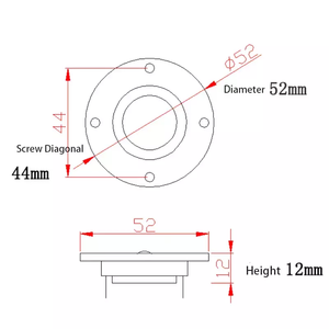 وحدة مكبر صوت تويتر KYYSLB بقوة 10 واط وقطر <span class=keywords><strong>2</strong></span> بوصة، وحدة مكبر صوت حريري للصوت المنزلي عالي الدقة - Product Image 5