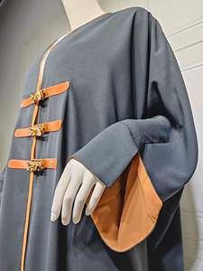 Ramadan Kimono Abaya Dubaï Turquie Islam musulman Arabie Saoudite Robe Mode Robes Africaines Caftan <span class=keywords><strong>Djellaba</strong></span> Marocain Musulman Abaya - Product Image 3