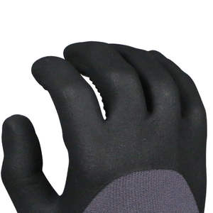 Guante de Trabajo MAXITOUGH con Excelente Agarre, Transpirable y Cómodo, Palma Punteada, 15G, Nailon, Elastano, Espuma de Nitrilo, Personalizado, General, En388 - Product Image 5