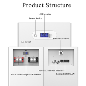 Système d'énergie solaire domestique OEM 15 kWh, batterie lithium 51,2 V 300 Ah, pack de batteries de stockage d'énergie, vente chaude - Product Image 6