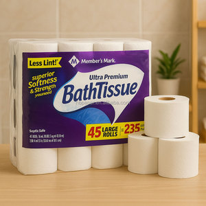 Retail Pack Toilet <strong>Paper</strong> <strong>1</strong>/2/3/<strong>4</strong> Ply Virgin Pulp Small Roll Premium Bathroom Tissue Supplier - Product Image 1