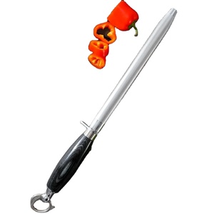 Aiguiseur de couteaux domestique rapide pour <span class=keywords><strong>boucher</strong></span>, tige en céramique, bâton de ponçage en acier inoxydable - Product Image 1