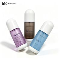 Flacons pompe sans air AS de 45 ml, anti-fuite, en plastique, vides, pour emballage de sérum médical et esthétique, soins de la peau