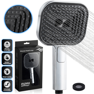 <span class=keywords><strong>Douche</strong></span> à main carrée multifonctionnelle en silicone liquide pressurisé <span class=keywords><strong>pour</strong></span> salle <span class=keywords><strong>de</strong></span> bain, accessoires <span class=keywords><strong>de</strong></span> <span class=keywords><strong>douche</strong></span> à effet pluie, vente en gros - Product Image 1