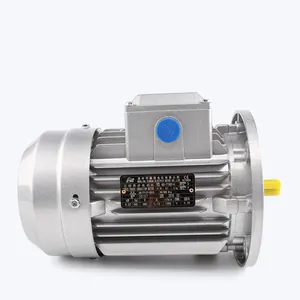 Moteur électrique industriel synchrone 0.5 hp avec boîtier en aluminium, série MS, 3 phases, nouveau prix en gros, chine