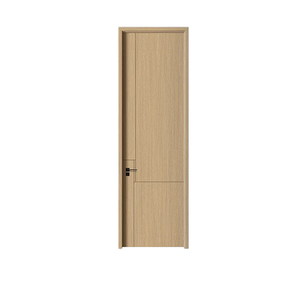 Puerta Interior de Roble <span class=keywords><strong>Roca</strong></span> No.5 6203 con Acabado en Grano de Roble, Puerta de Dormitorio Moderna y Sencilla, Silenciosa y Ecológica - Product Image 3