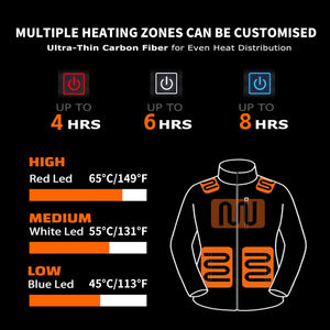 ז 'קט חורף חכם מזדמנים של גברים בתוספת גודל מחנאות חורף מזדמנים גברים פו גברים למטה ז' קט - Product Image 4