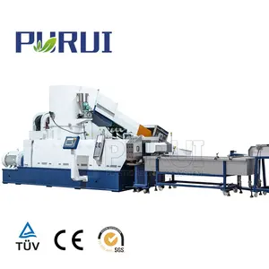 High Efficiency textile recycling machine / textile waste recycling granulator machine