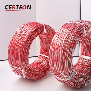 สายต่อ PT100 อุณหภูมิสูง 200℃ 2 3 4 แกน ชุบเงิน สายชดเชย RTD สายเคเบิล - Product Image 5