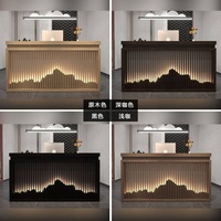 Nouveau comptoir de caisse de style chinois, comptoir de bar, comptoir d'accueil rétro, comptoir de réception pour hôtels et restaurants, personnalisation sur mesure