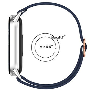 Cinturino in Nylon Elasticizzato NFC di Lusso alla Moda per Smartwatch <span class=keywords><strong>Xiaomi</strong></span> <span class=keywords><strong>Band</strong></span> 10 9 8 - Accessori - Product Image 5