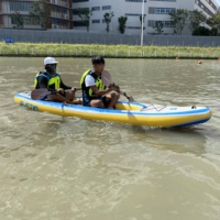 50% de réduction certificat CE point de chute canoë/Kayak bateau à rames 2 personnes pêche Tandem Kayak