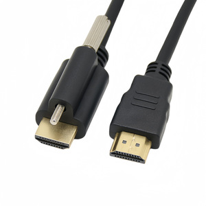 Cable HDMI 2.0 Macho a Macho 4K 60Hz con Conectores Chapados en Oro y Bloqueo de Rosca para Conexión de Audio y Video - Product Image 4