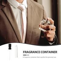 Mini flacons vaporisateurs de parfum rechargeables de 2 ml, format voyage, distributeur de Cologne vide avec pompe de recharge pour les déplacements