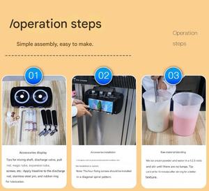 <span class=keywords><strong>Machine</strong></span> à crème glacée <span class=keywords><strong>molle</strong></span> portable pour food truck, petite unité de comptoir - Product Image 3