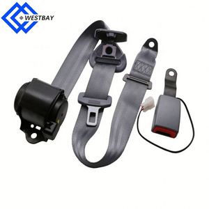 Cinto de Segurança Universal Europeu Genuíno com Fivela de Três Pontos e Trava de Emergência - Product Image 1