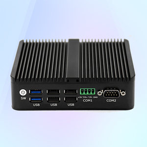 Công nghiệp mục đích cổng nối tiếp Linux Ubuntu Router tất cả trong một 12gen Wifi 2.5 gam Intel N100 công nghiệp Mini <span class=keywords><strong>PC</strong></span> với RS232 - Product Image 1