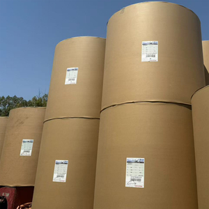 Nâu kraft cơ sở giấy cuộn cho cấp thực phẩm đóng gói nguyên liệu Jumbo giấy cuộn mà không cần PE - Product Image 5