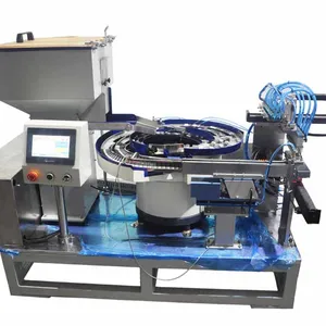 High Speed Automatic Carrier System Vibration Plate Circular Feeder With Vision Inspection