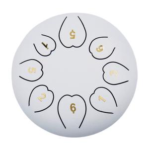 Vente en gros de Hangpan de haute qualité, Tambour éthéré, <span class=keywords><strong>Handpan</strong></span>, Mini tambour à langue en acier au carbone de 6 pouces et 8 <span class=keywords><strong>notes</strong></span> - Product Image 2