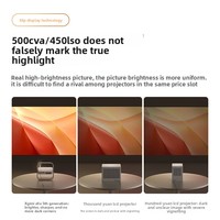 Projecteur intelligent Android DLP Z6X 5e génération, 1080P Full HD, portable, pour chambre à coucher, diffusion d'écran intelligente, projecteur pour salon
