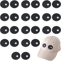 Patchs personnalisés thermocollants pour broderie/tissés/à sequins/en chenille, petits patchs mignons en forme de chapeau de cowboy western pour casquettes de camionneur
