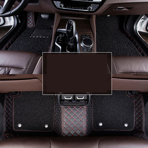 Alfombrillas decorativas para accesorios interiores de coche de buena calidad para Toyota Camry <span class=keywords><strong>2007</strong></span> alfombrillas negras y rojas para coche - Product Image 6