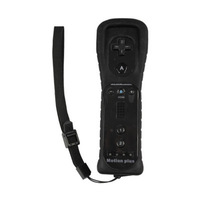 Manette sans fil BT 2-en-1 pour contrôleurs Wii et Wii U, combinant télécommande Wii, Nunchuk et accélérateur avec Motion Plus