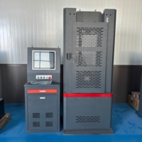 Máquina de Ensayo Universal Servohidráulica para Barras y Hilos de Acero, Prueba de Tracción Electrónica 220V, 1 Año de Garantía en Compresión