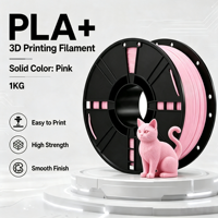 Filamen Newmars 3DP PLA+ 1.75mm Pink 1KG Bebas Sumbat & Bebas Gelembung PLA Plus PLA Pro Filamen Anti Kusut dan Mudah Digunakan