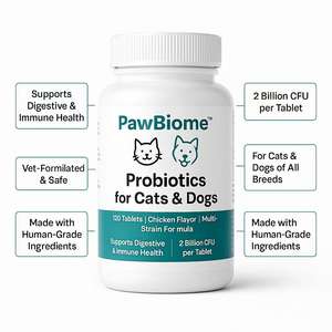 Probiotics for Dogs 10 Organic On Antibiotics Mercola Digestive Finn Powder Pre Prebiotics & <b>Liquid</b> Probiotics for Dogs - Product Image 3