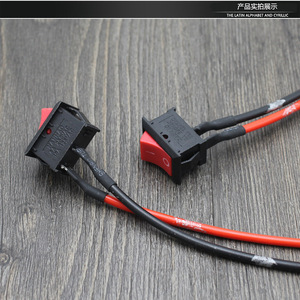 Motorcycle <b>Switch</b> Light <b>Switch</b> 10 Amps <b>Push</b> <b>Button</b> Copper Wire For Street Off-road Dual Sport Bike - Product Image 2