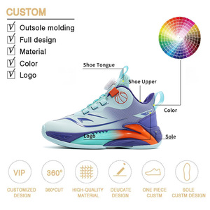 603017 automne/hiver nouveauté chaussures de sport pour garçons 603017 imperméable taille moyenne anti-dérapant <span class=keywords><strong>basket</strong></span>-ball cuir-dessus pour enfants Durable - Product Image 5