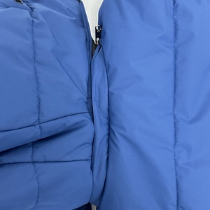 Veste d'hiver longue et solide en laine écologique veste en duvet épaissie à capuche imperméable bouffante coupe-vent vêtements en fourrure avec logo personnalisé - Product Image 6