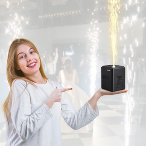 350W Stage Effect Fire MINI Cold Spark Flame Electronic Fireworks for Wedding Party Each Family Celebration Sparkler Machine