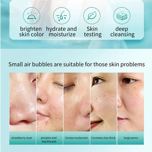 8 en 1 nouveau système de gestion de la peau analyseur de peau machine de beauté faciale multifonction pour le nettoyage en profondeur test de piqûre de peau d'allergie - Product Image 5