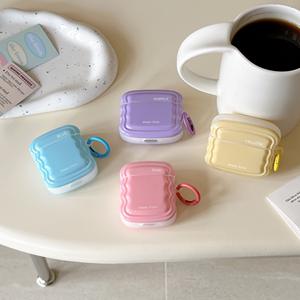 Funda Protectora para Auriculares con Diseño de Ondas en Azul, Amarillo, Rosa y Morado para <span class=keywords><strong>Airpods</strong></span> <span class=keywords><strong>Pro</strong></span> 2 - Product Image 1