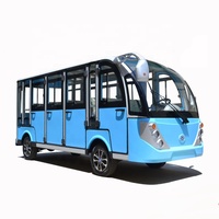 Nouveau design mini bus touristique entièrement électrique bus électrique 11 sièges avec moteur à courant alternatif de 5kW