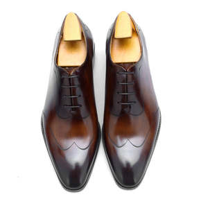 Chaussures Oxford pour hommes en cuir pleine fleur de qualité supérieure, nouvelle collection printemps 2026 - Dernière mode, nouveau style, chaussures habillées - Product Image 2