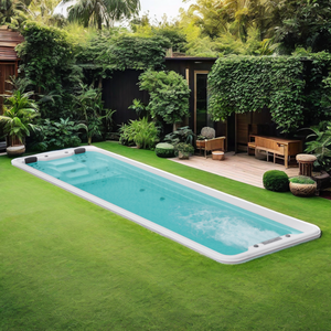 Piscina de Hidromasaje al Aire Libre de 7 m de Longitud, <span class=keywords><strong>Tipo</strong></span> Jardín, con Sistema de Filtración - Product Image 6